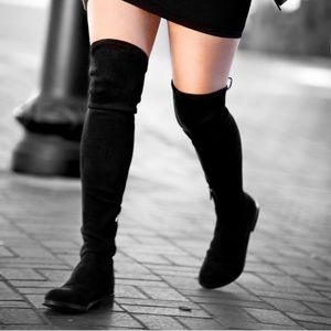 Dolce Vita Neely Over The Knee Boot Black 7.5